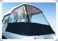 The 620 C can also be fitted with a convertible top, protecting also the deck (optional equipment).